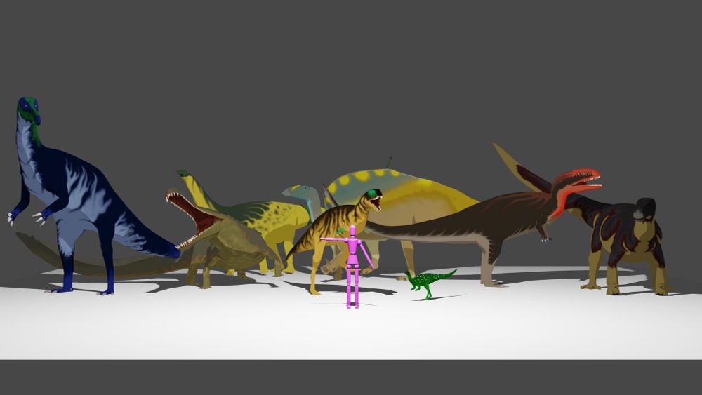 Creatures from the elrhaz formation