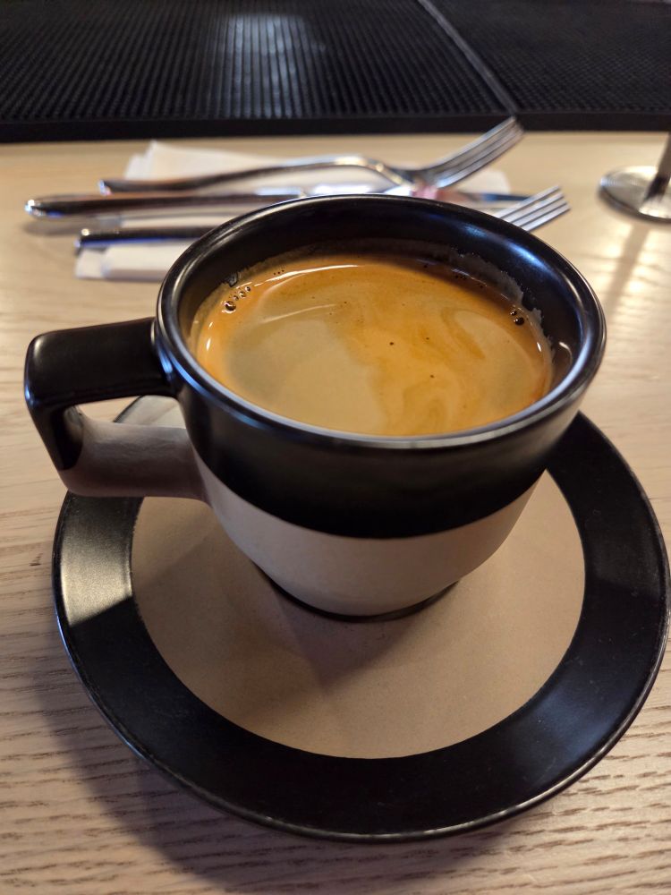 Coffee from Columbus Ohio restaurant Joya's