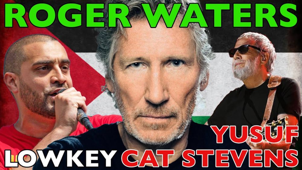 STAND UP FOR PALESTINE • Roger Waters • Yusuf Cat Stevens • Lowkey • LIVE 18:30 GMT Friday