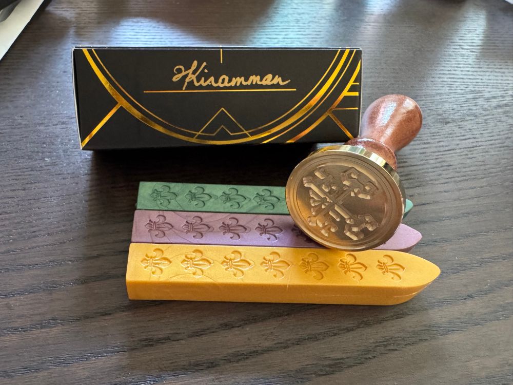 A kiramman key wax seal
