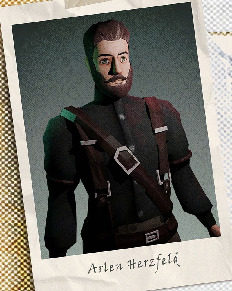 The face texture really put me through something, let me tell ya.
Its still not 100% right, but oh well , the low polly Dither effects hides it a little bit. Figuring out the hair and beard was fun as hell tho