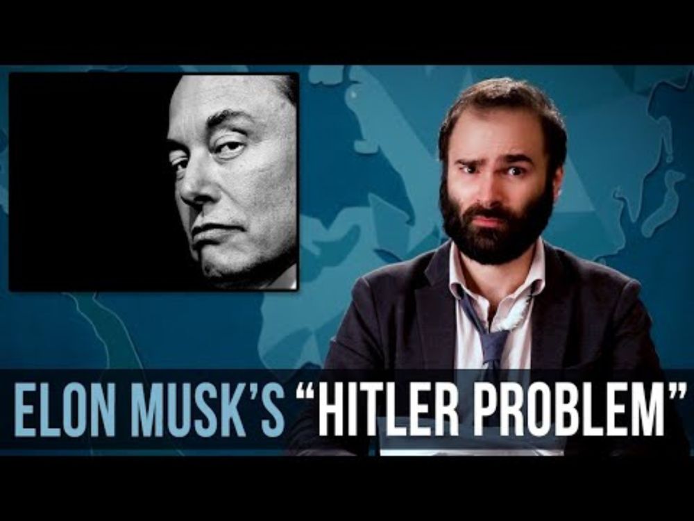 Elon Musk's "Hitler Problem" - SOME MORE NEWS