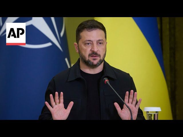 'They do not want to end the war': Zelenskyy says Russia is avoiding a meeting
