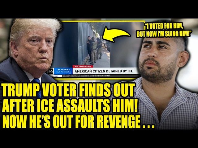 ICE Raid BACKFIRES As Detained Trump Voter SUES