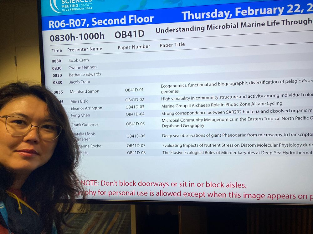 Selfie with the sign outside our session