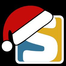 SELF-Logo mit Nikolaus-Mütze