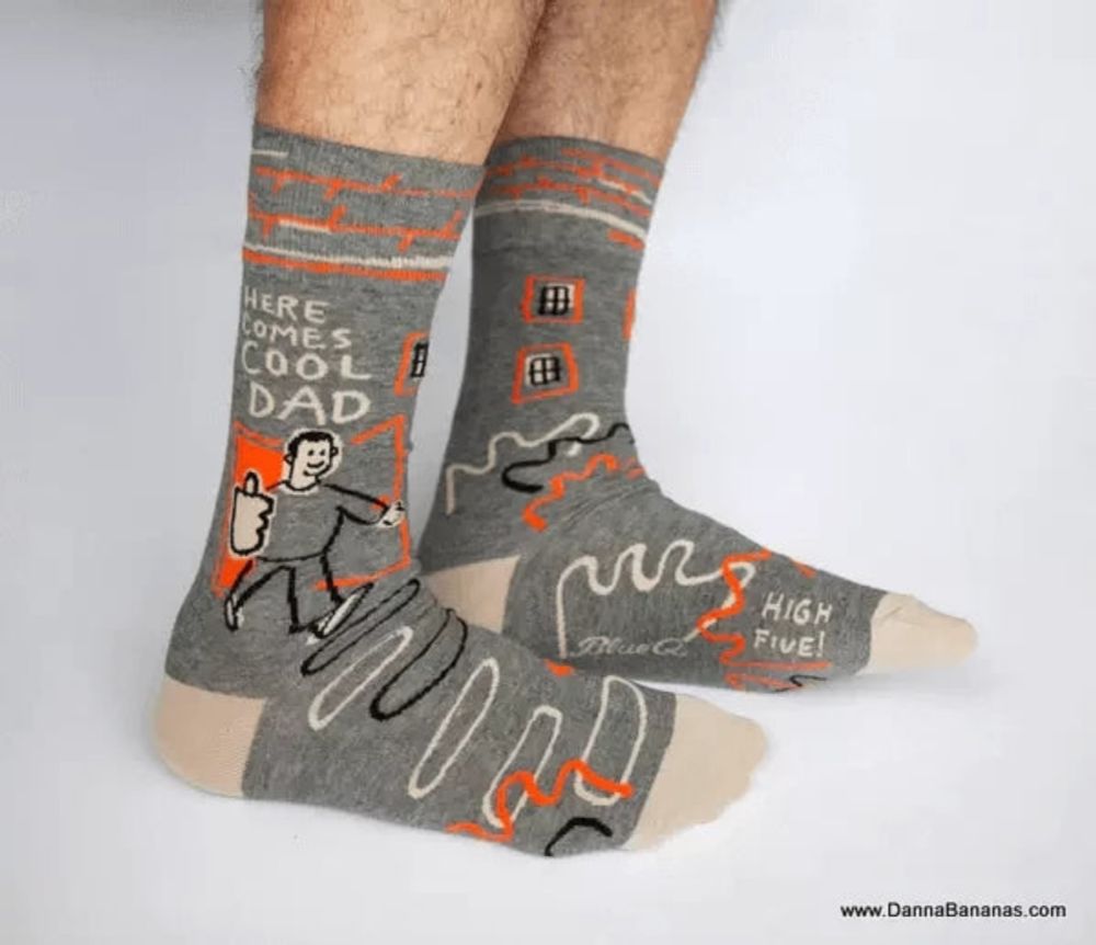 Here Comes Cool Dad Socks