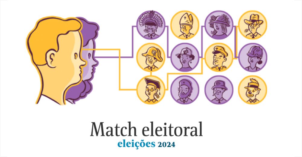 Match Eleitoral - Folha - Eleições 2024 - Encontre seu vereador em São Paulo/SP