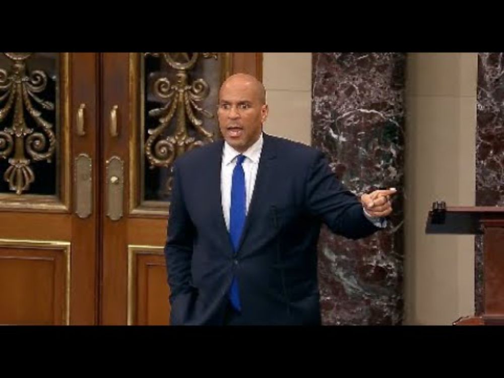 Following Senator Padilla's forced removal, Cory Booker and Democrats continue to hold Senate Floor