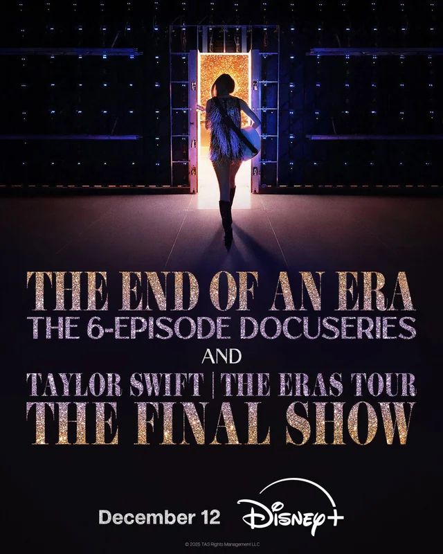 Poster for Eras Tour docuseries