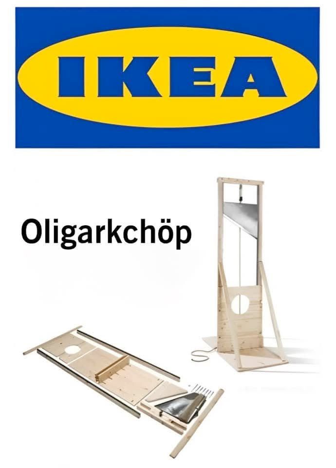 Ikea guillotine - flatpacked