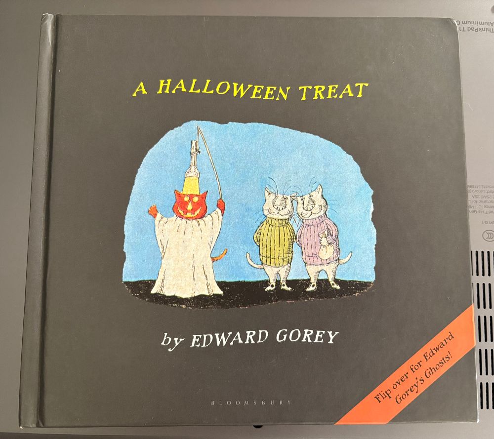 Cover of "A Halloween Treat" by Edward Gorey