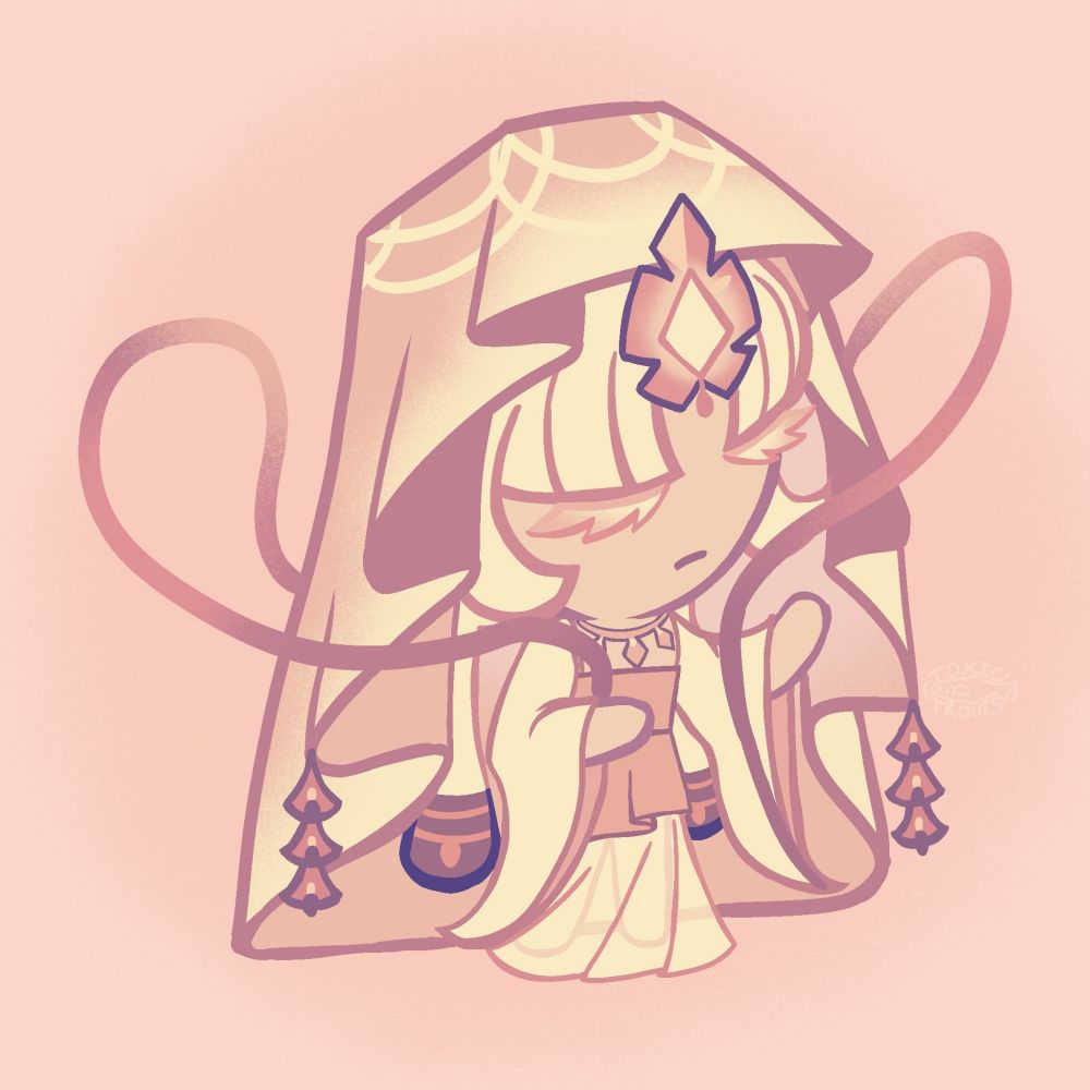 Digital art of Mystic Flour from Cookie Run Kingdom
