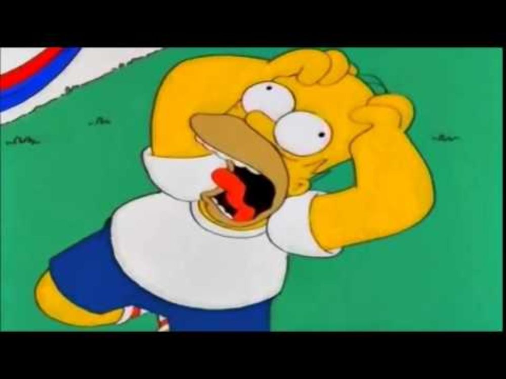 Homer Simpson "NOOO!!!!!"