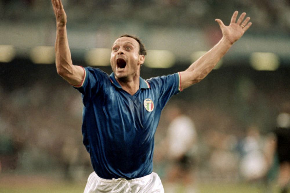 Toto Schillaci - whose quarter final goal knocked Ireland out of Italia '90 - has died aged 59