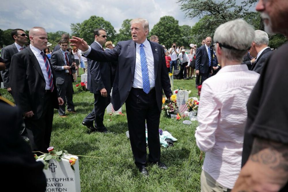 US Army rebukes Trump campaign for incident at Arlington National Cemetery