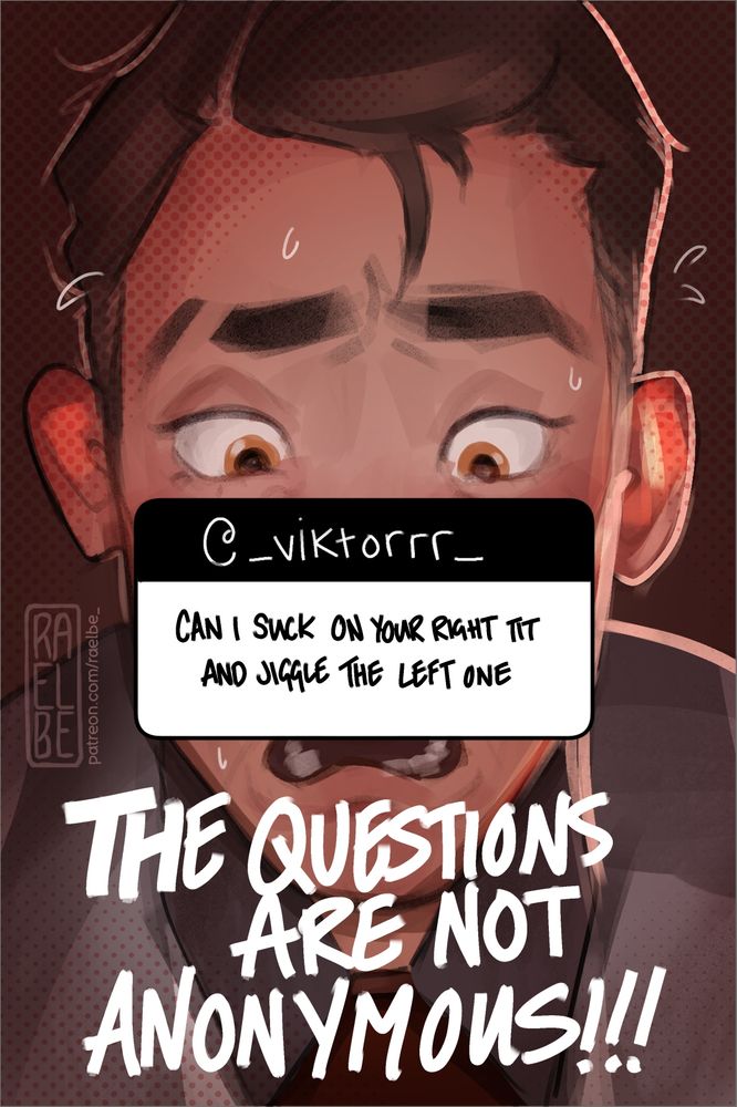 jayce looking at his phone with a message from _viktorrr_ saying "can i suck on your right tit and jiggle the left one" looking scandalised 
