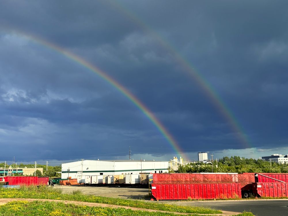 Double rainbow