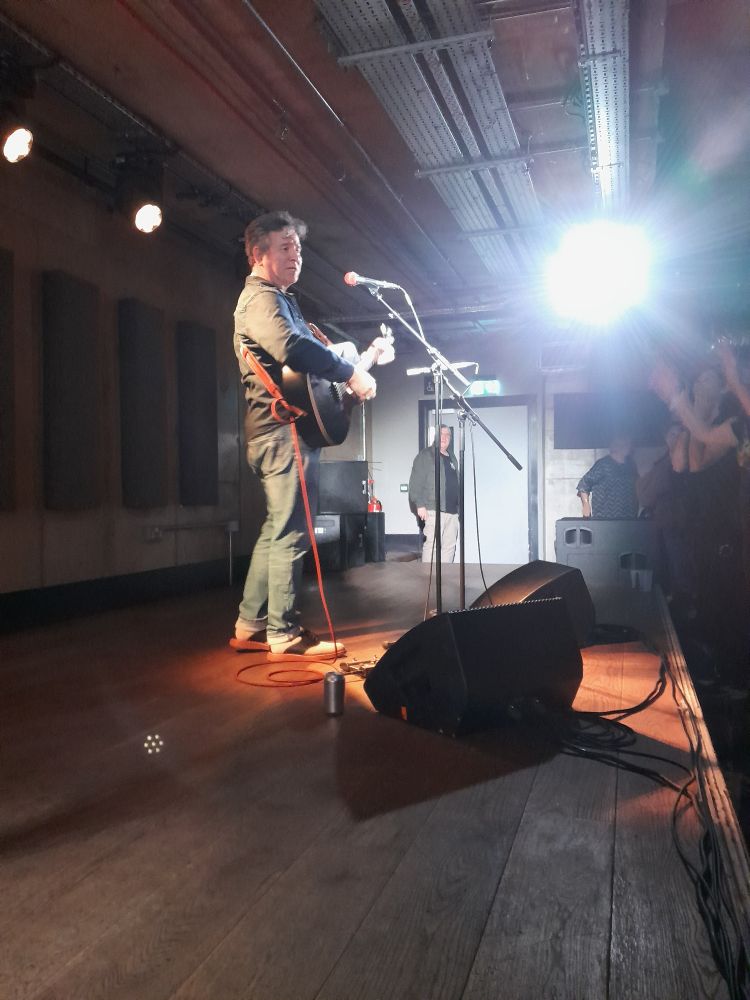 A surprise second encore allows me stage front for Grant Lee Phillips.