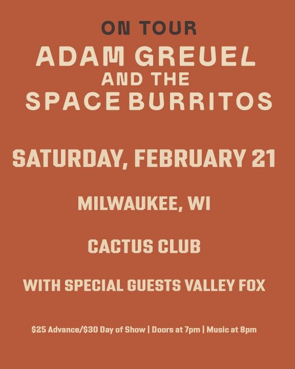 Adam Greuel and the Space Burritos • Valley Fox