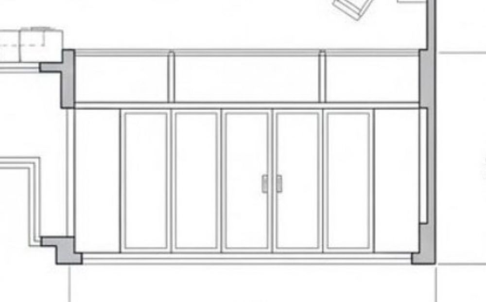 Doors… on a shitty AI-generated floorplan