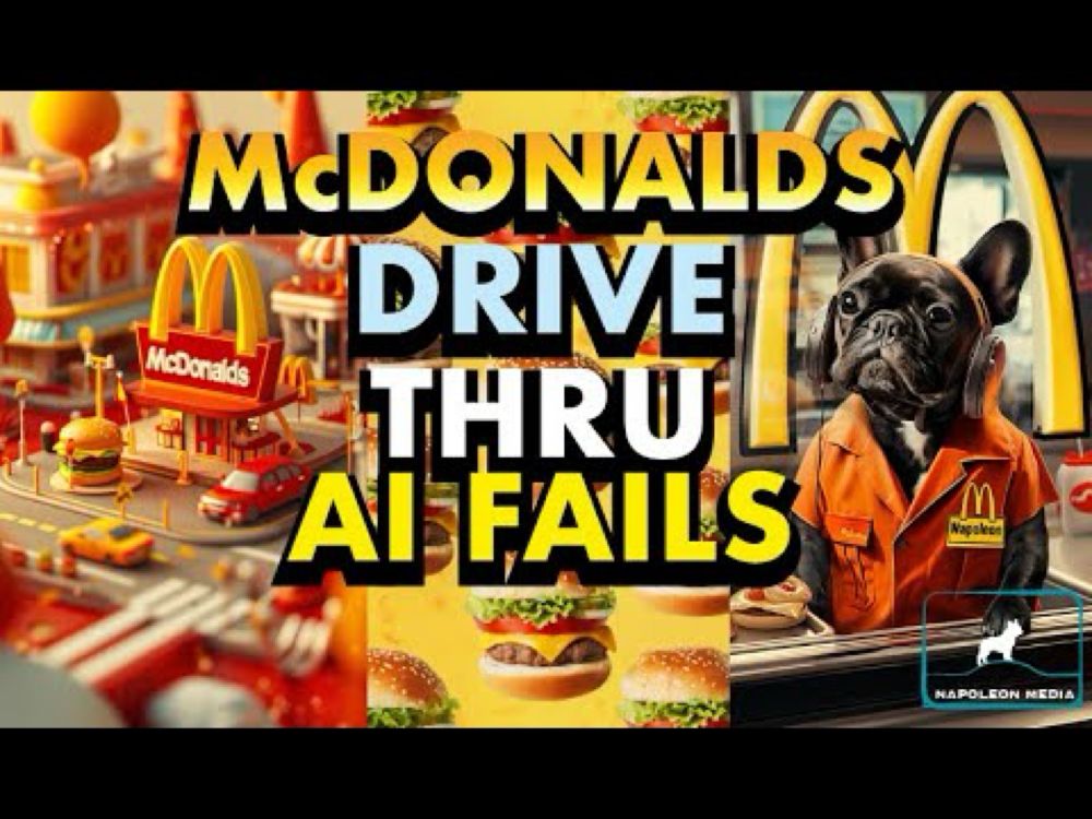 McDonald's Drive Thru AI Fails 🤖 🍔 🍟