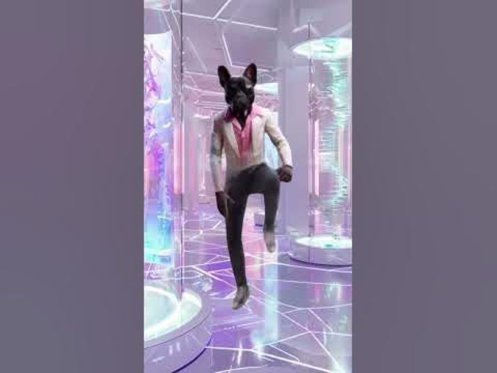 Napoleon on the Dance Floor 🪩 #frenchie #frenchbulldog #napoleonmedia #frenchy #frogdog #disco