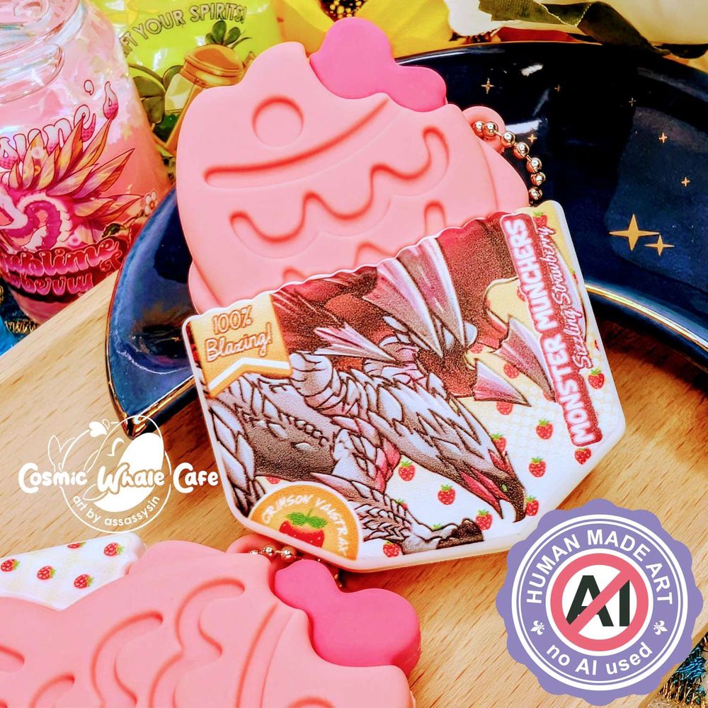Monster Munchers Valstrax Taiyaki Charm