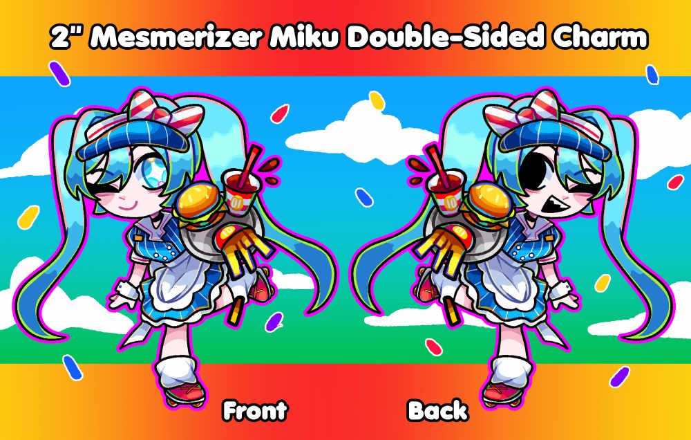 promo image of hatsune miku fanmerch