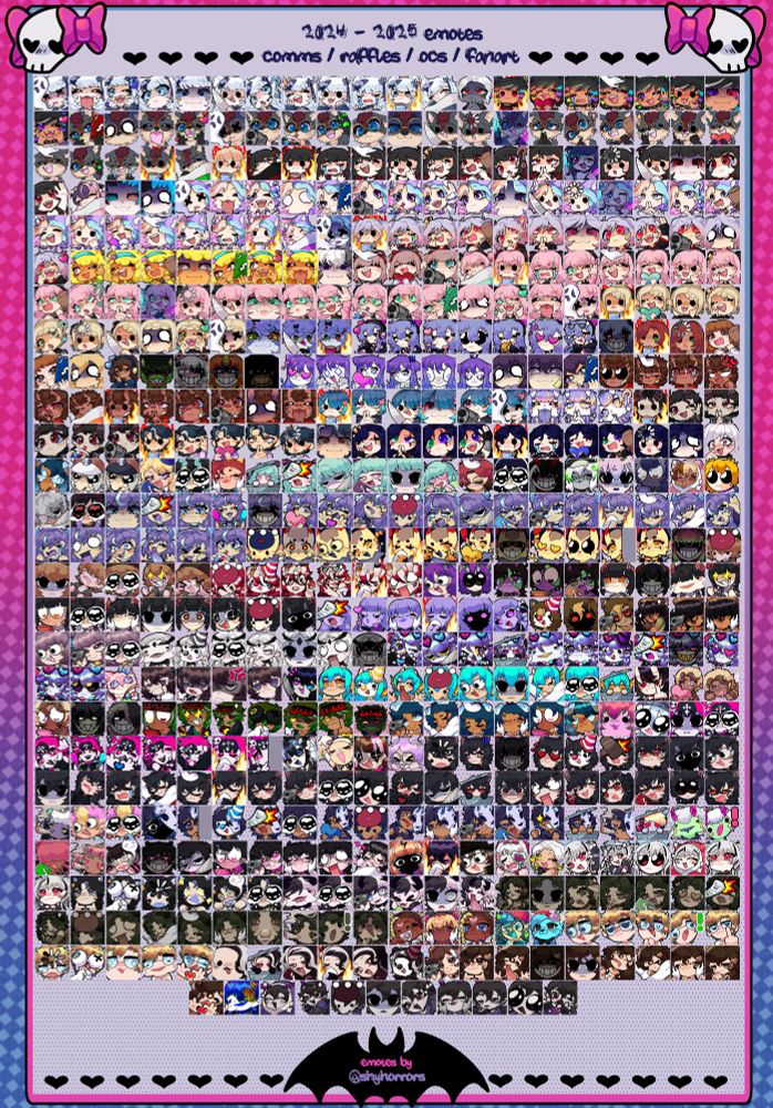 2024 ~ 2025 (may) emote showcase