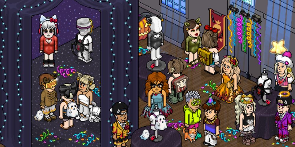 Preview de novidades: Testando os visuais do Habboween 2024!