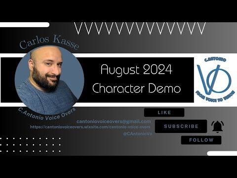 Carlos Kasse August 2024 Character Demo