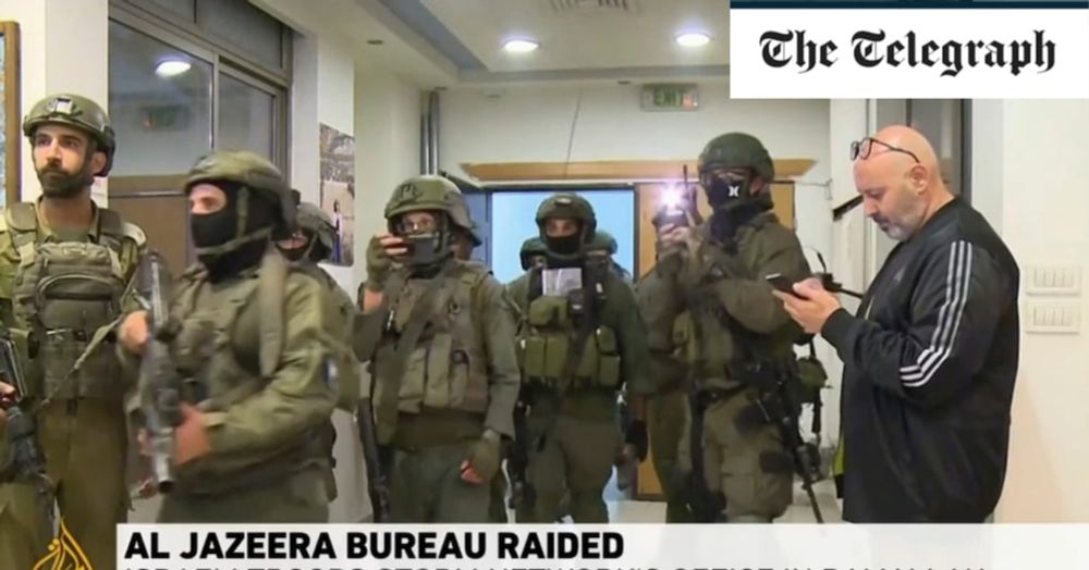 Watch: Israeli troops raid Al Jazeera TV bureau in West Bank