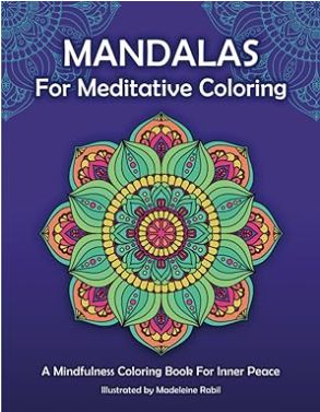 Adult coloring books are an awesome way to relax. A former student of mine, Madeleine Rabil (who also works in the video game development field with Bethesda Game Studios) has a whole series of Mandalas for Meditative Coloring books, available on Amazon, and individual one pages are available for download on Etsy. 