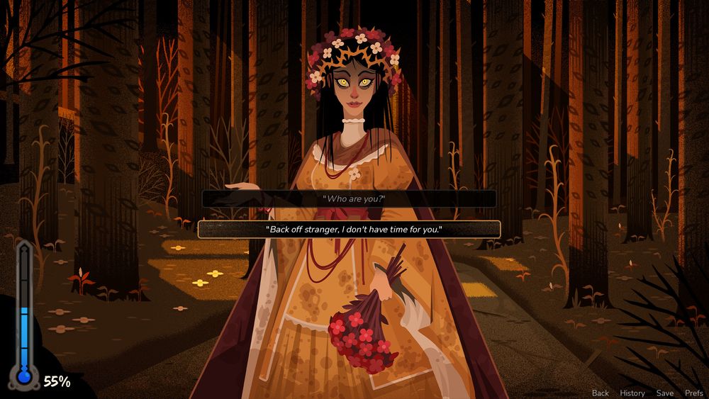 Screenshot from my game 'Witchlight Woods'