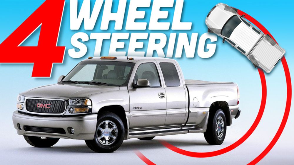 You Could Once Buy A Chevy Silverado With Four Wheel Steering More Extreme Than The Tesla Cybertruck’s. Here’s How It Worked - The Autopian