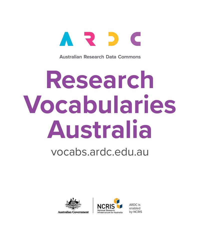 ARDC Research Vocabularies Australia