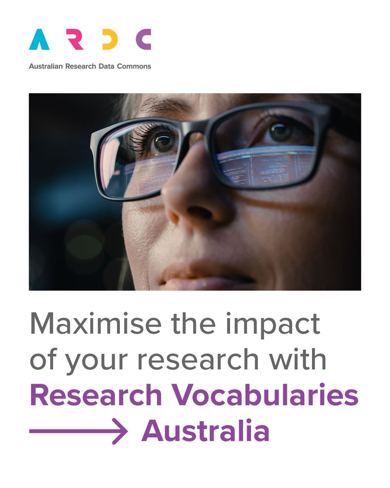 Maximise the impact of your research with Research Vocabularies Australia.
