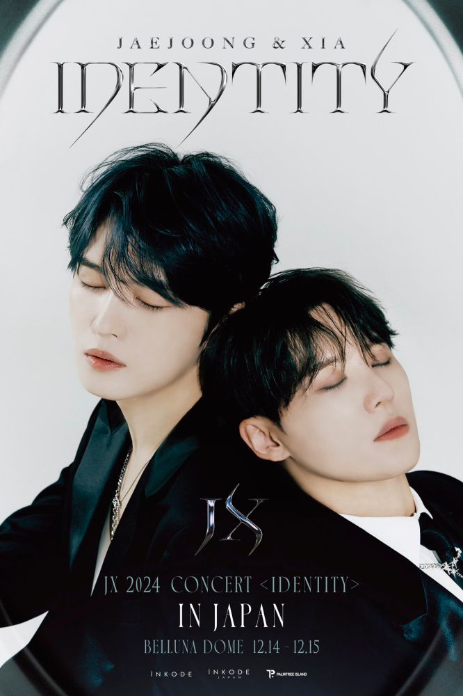 Poster of Jaejoong and Junsu ~ JX Indentity Concert in Japan | ©JX_official