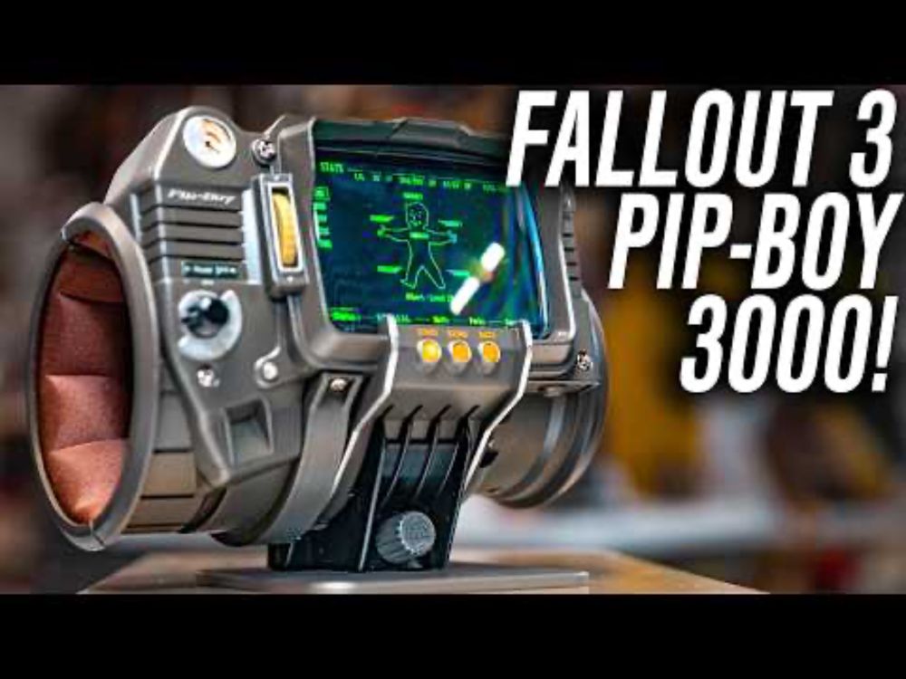 Hands-On with The Fallout 3 Pip-Boy 3000 Working Replica!