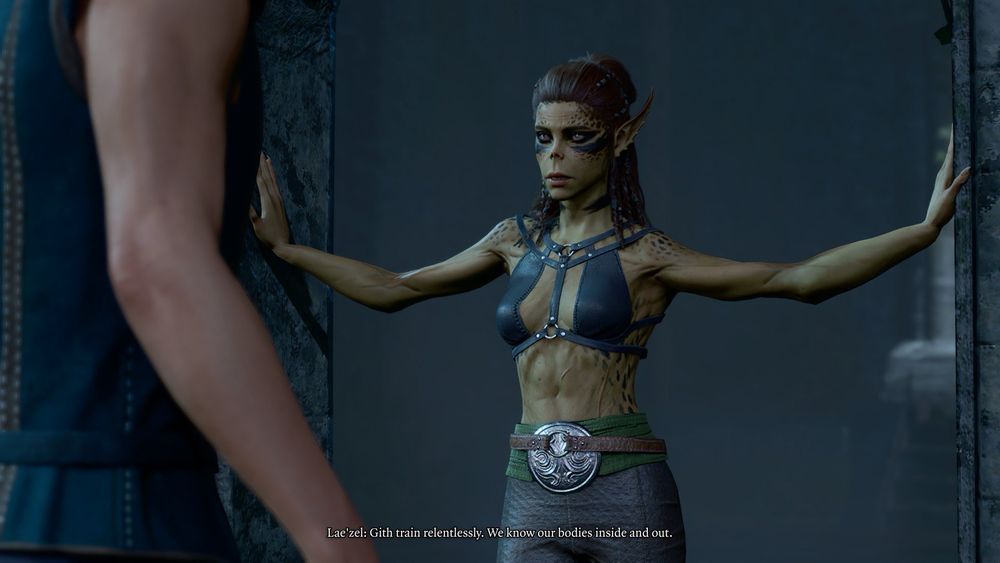 Lae zel: Gith train relentlessly. We know our bodies inside and out.