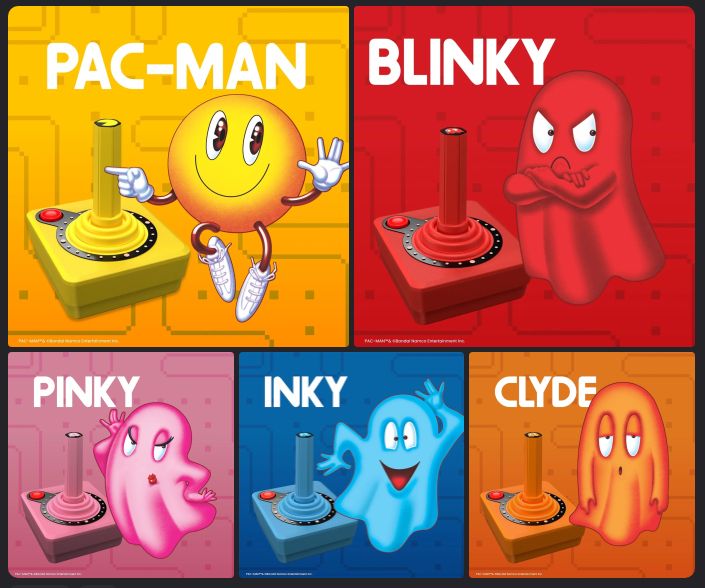 Promotional artwork for the Pac-Man-themed Atari 2600+ controllers 

(screenshotted from a post by @nickisonlinet via Discord)