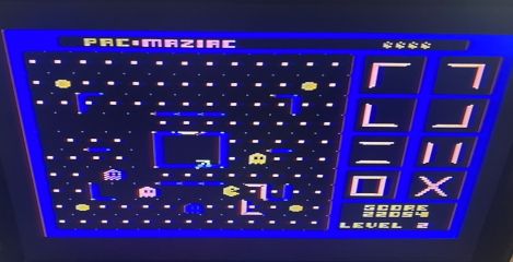 Pac-Maziac screen

(Source: https://www.atariprotos.com/5200/software/slideshow/slideshow.htm)