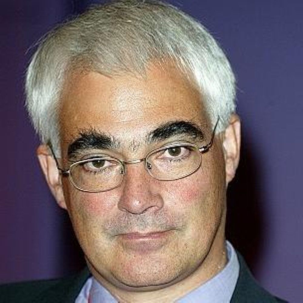 alistair darling how has extraordinary eyebrows. he famously shot down the currency argument in the indyref debate by claiming london would not allow Scotland to have a new pound. 