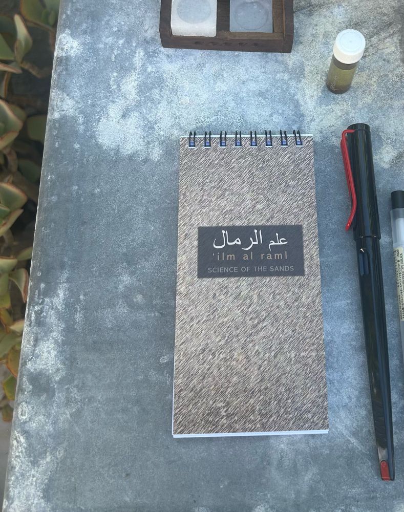 ‘ilm al raml
SCIENCE OF THE SANDS

(3" x 6")