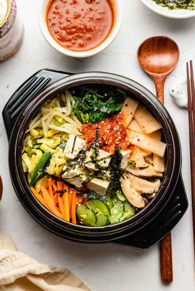 Vegan Bibimbap - Okonomi Kitchen