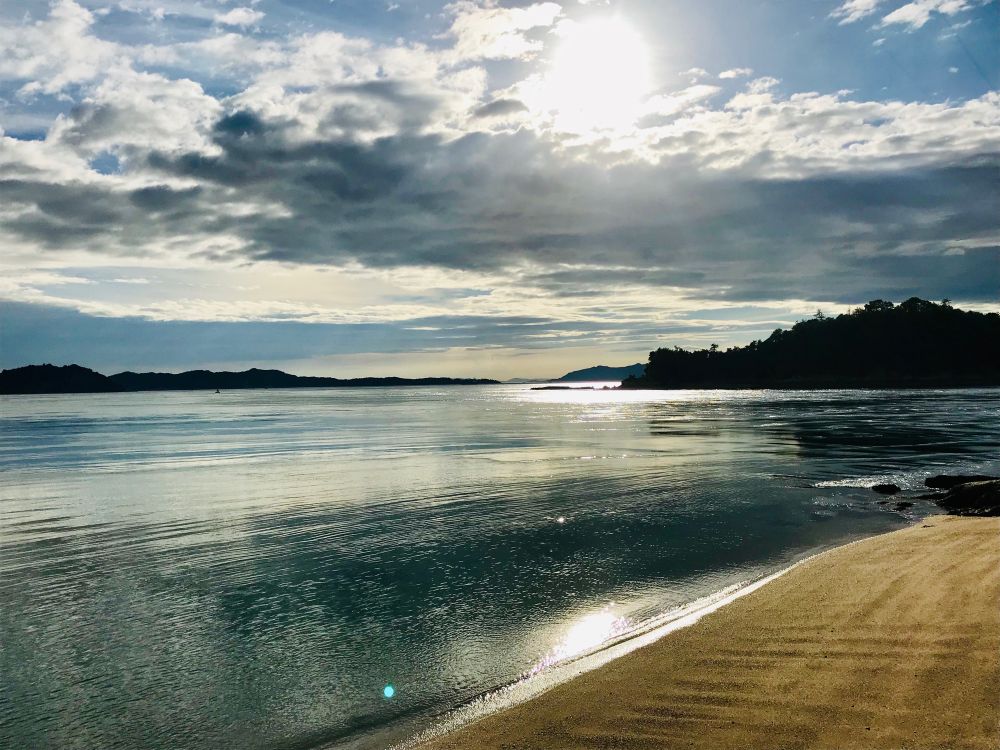 しまなみ海道　大島・椋名のあたりだったか