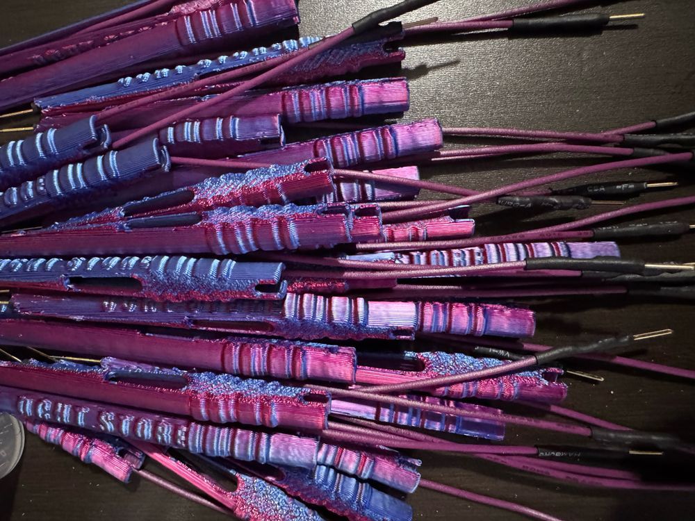 pile of quantum purple Dirt Cheap Probes 