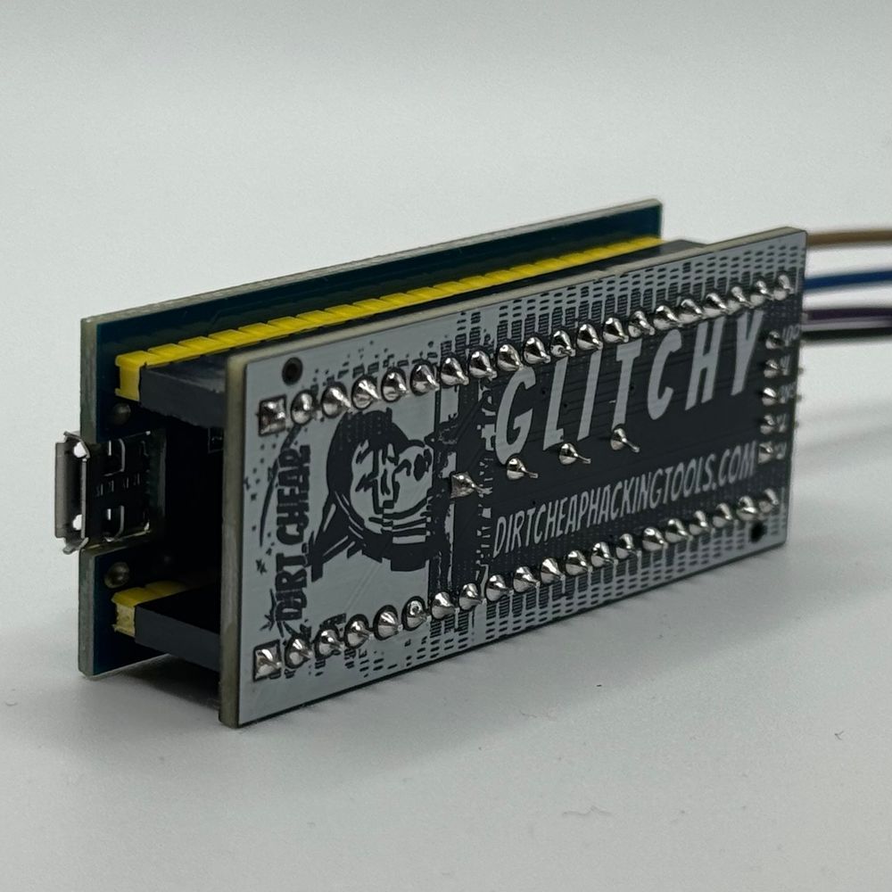 glitchy installed on an stm32
