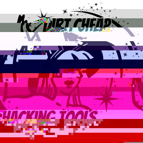 glitched dirt cheap hacking tools logo